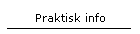 Praktisk info