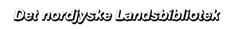 Det nordjyske Landsbibliotek - overskrift